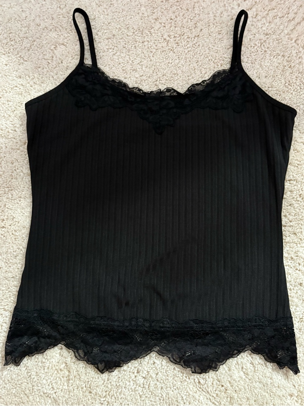 Black Lace Tank top - Picture 7 of 7